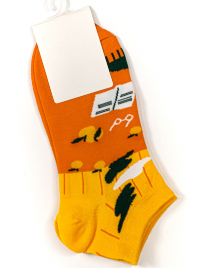 Шкарпетки та гольфи ISSA Plus модель NS-134_orange - фото