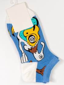 Носки и гольфы ISSA Plus модель NS-135_lightblue Фото