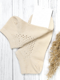 Носки и гольфы ISSA Plus модель NS-136_beige Фото