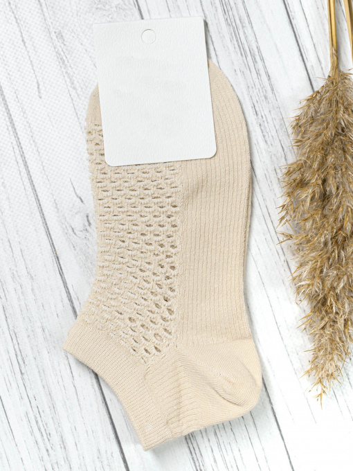 Носки и гольфы ISSA Plus модель NS-136_beige Фото