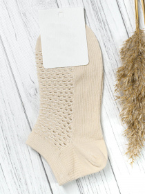 Носки и гольфы ISSA Plus модель NS-136_beige Фото