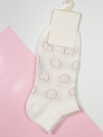 Носки и гольфы ISSA Plus модель NS-137_white Носки и гольфы ISSA Plus модель NS-137_white Фото