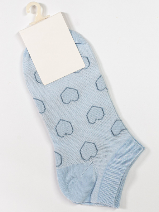 Носки и гольфы ISSA Plus модель NS-137_lightblue Фото