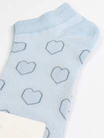 Шкарпетки та гольфи ISSA Plus модель NS-137_lightblue Фото