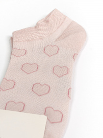 Носки и гольфы ISSA Plus модель NS-137_pink Фото