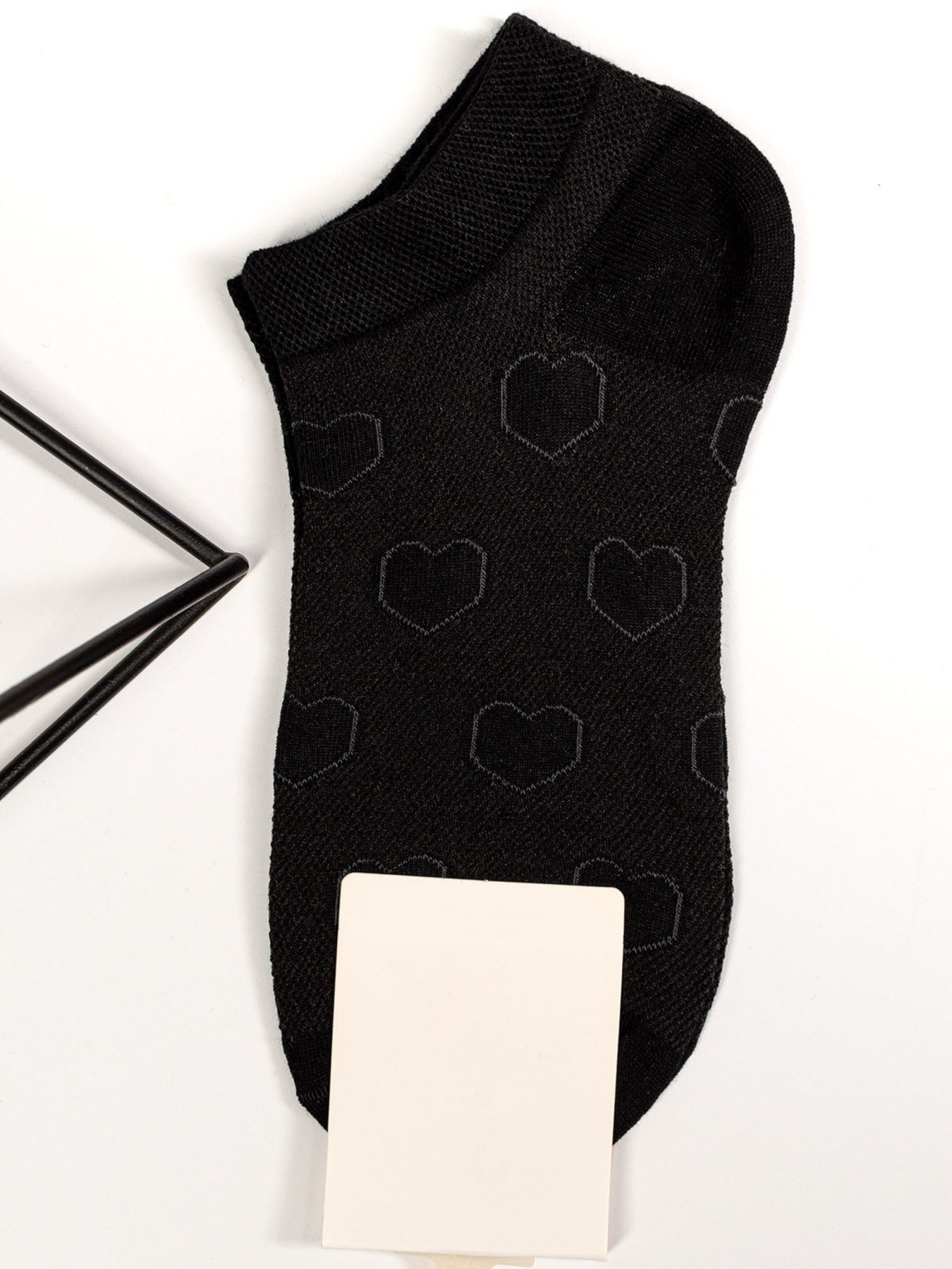 Шкарпетки та гольфи ISSA Plus модель NS-137_black Фото