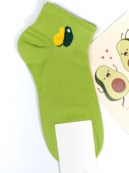 Шкарпетки та гольфи ISSA Plus модель NS-138_olive Фото