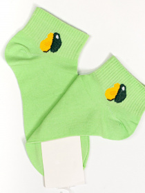 Носки и гольфы ISSA Plus модель NS-138_lightgreen Фото