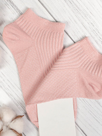 Шкарпетки та гольфи ISSA Plus модель NS-139_pink Фото