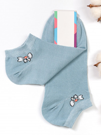 Носки и гольфы ISSA Plus модель NS-140_lightblue Фото