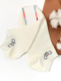 Шкарпетки та гольфи ISSA Plus модель NS-140_milky Фото