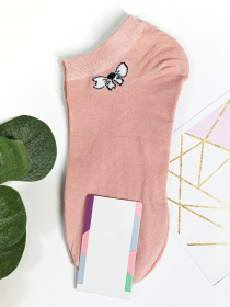 Носки и гольфы ISSA Plus модель NS-140_darkpink Носки и гольфы ISSA Plus модель NS-140_darkpink Фото