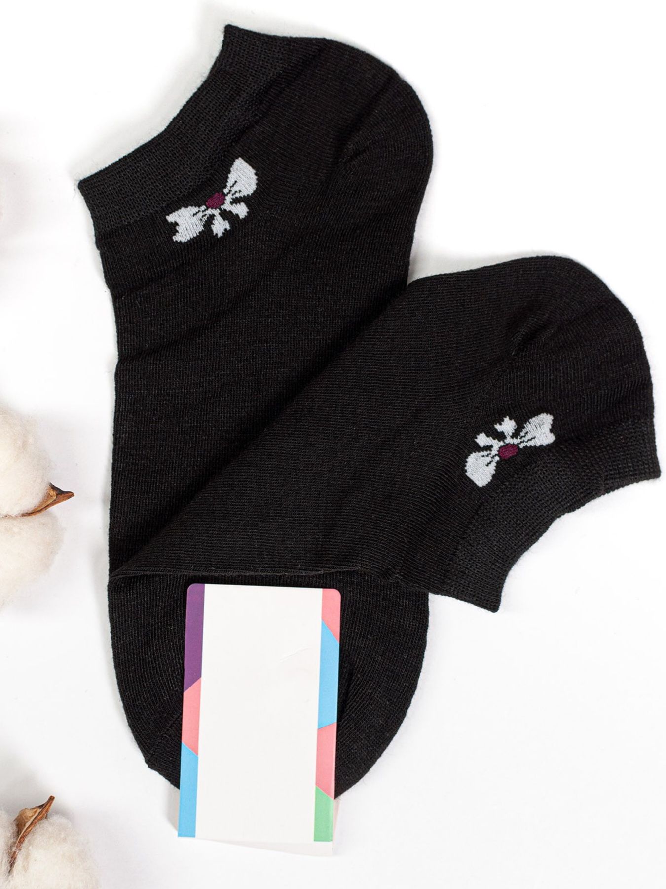 Носки и гольфы ISSA Plus модель NS-140_black Фото