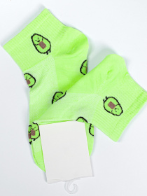 Носки и гольфы ISSA Plus модель NS-75_lightgreen Фото