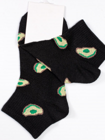 Шкарпетки та гольфи ISSA Plus модель NS-75_black Фото