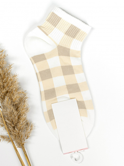 Носки и гольфы ISSA Plus модель NS-76_beige Фото