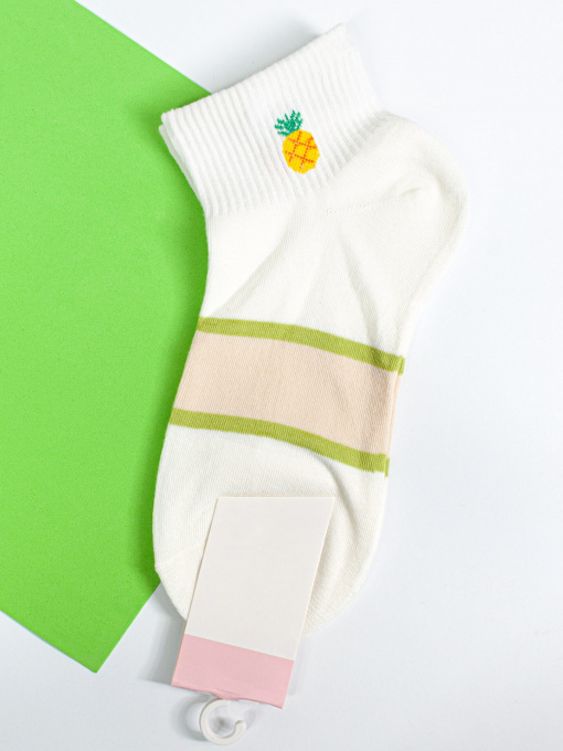 Носки и гольфы ISSA Plus модель NS-77_milky Фото