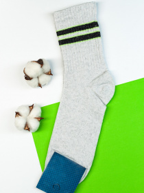 Носки и гольфы ISSA Plus модель NS-84_grey Фото