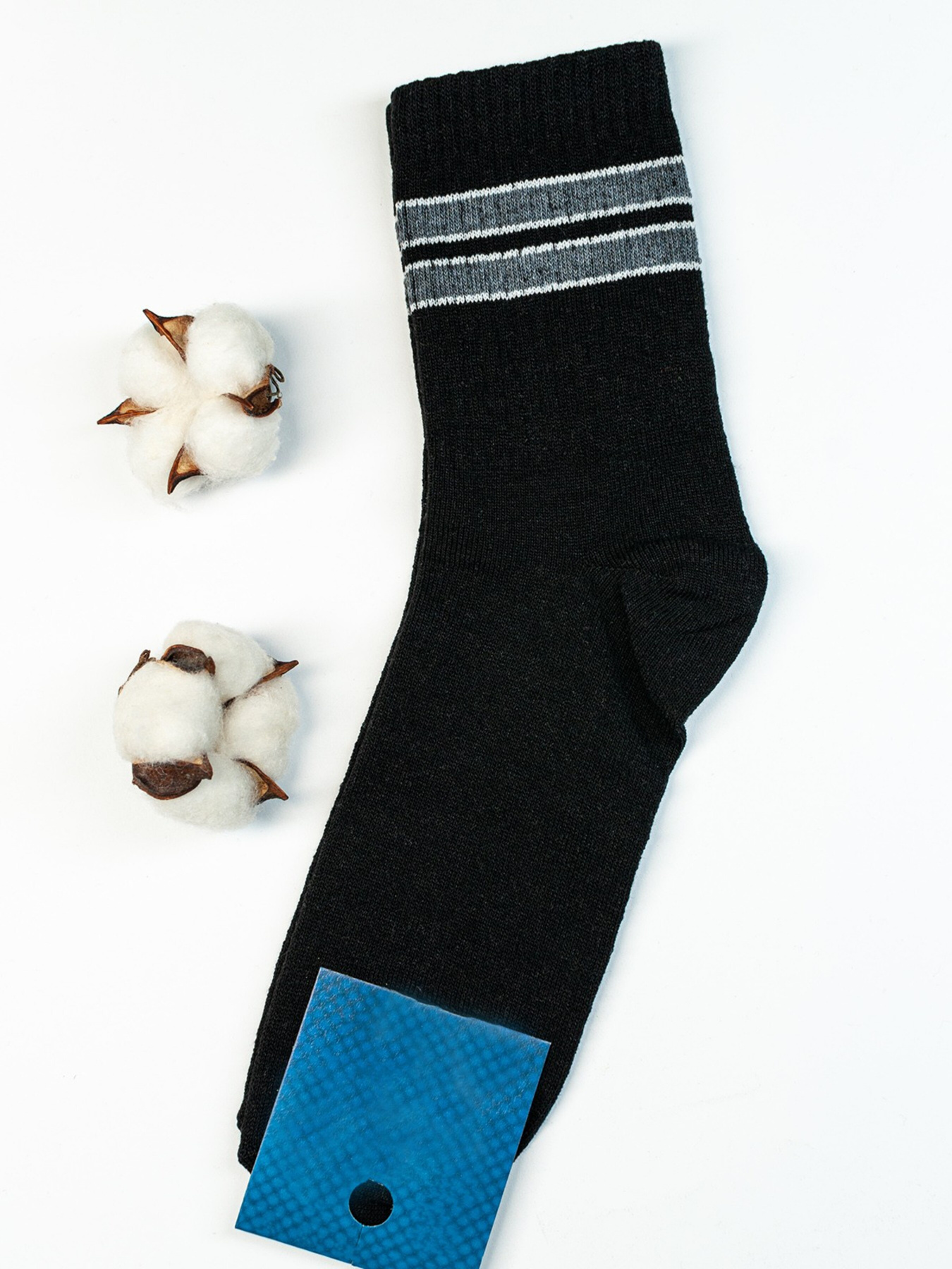 Шкарпетки та гольфи ISSA Plus модель NS-84_black Фото