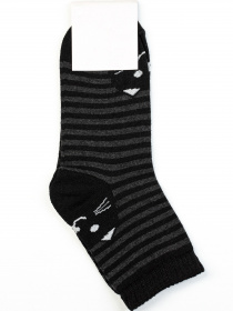 Носки и гольфы ISSA Plus модель NS-86_black Носки и гольфы ISSA Plus модель NS-86_black Фото