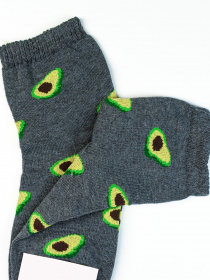 Шкарпетки та гольфи ISSA Plus модель NS-87_grey Фото