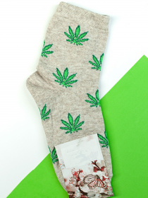 Шкарпетки та гольфи ISSA Plus модель NS-88_beige Фото