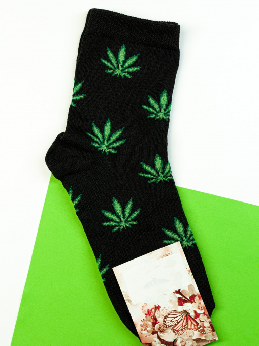 Шкарпетки та гольфи ISSA Plus модель NS-88_black Фото