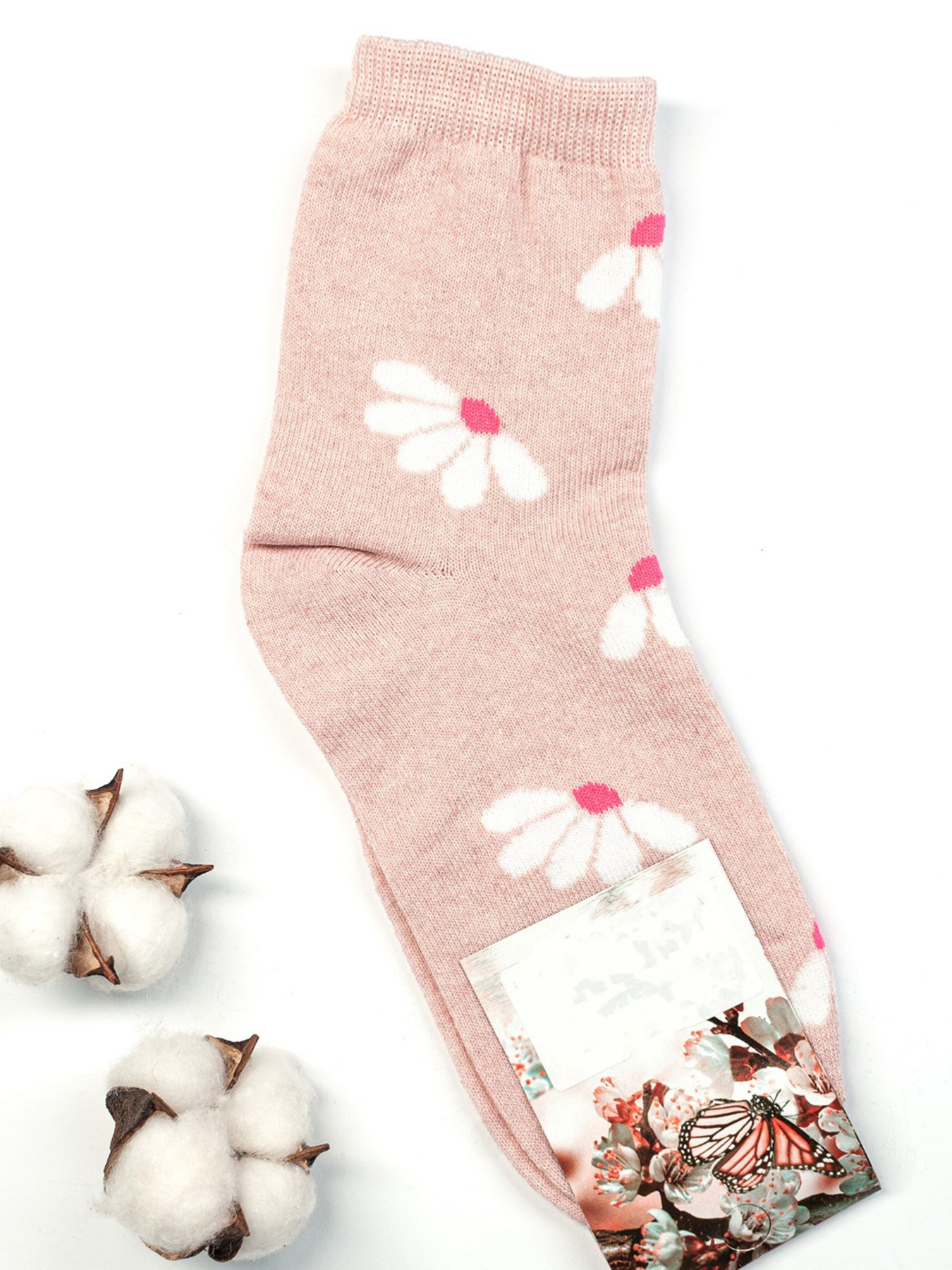 Шкарпетки та гольфи ISSA Plus модель NS-89_pink Фото