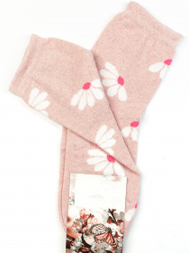 Шкарпетки та гольфи ISSA Plus модель NS-89_pink Фото