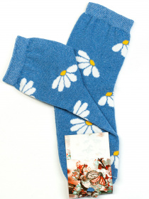 Шкарпетки та гольфи ISSA Plus модель NS-89_blue Фото