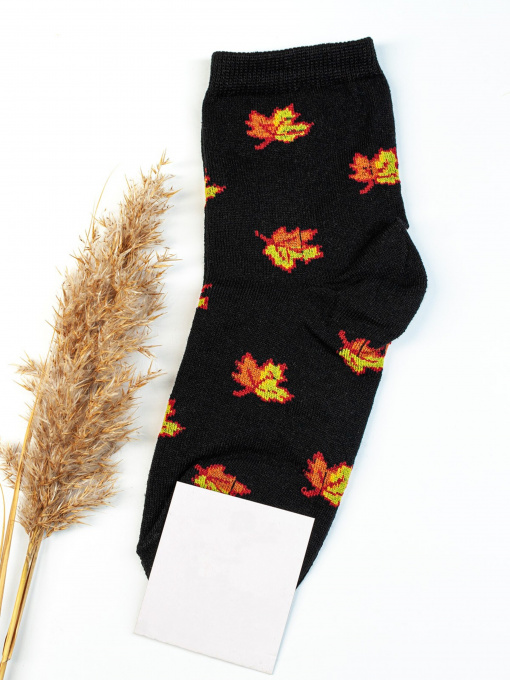 Носки и гольфы ISSA Plus модель NS-90_black Фото