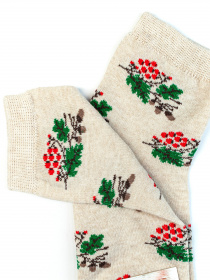 Носки и гольфы ISSA Plus модель NS-91_beige Фото