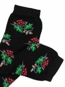 Носки и гольфы ISSA Plus модель NS-91_black Фото