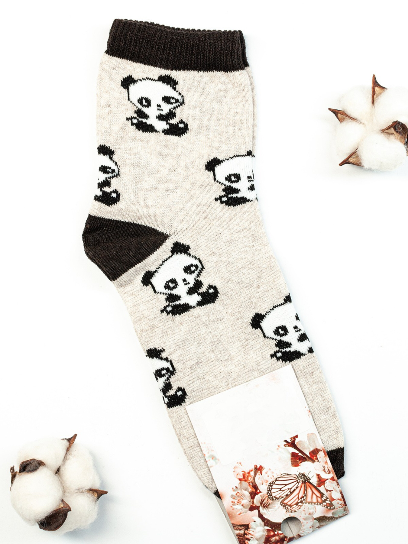 Шкарпетки та гольфи ISSA Plus модель NS-92_beige Фото