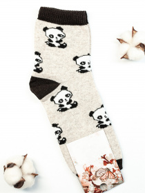 Шкарпетки та гольфи ISSA Plus модель NS-92_beige Фото