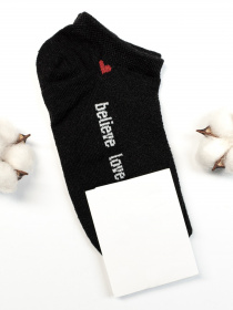 Носки и гольфы ISSA Plus модель NS-94_black Фото