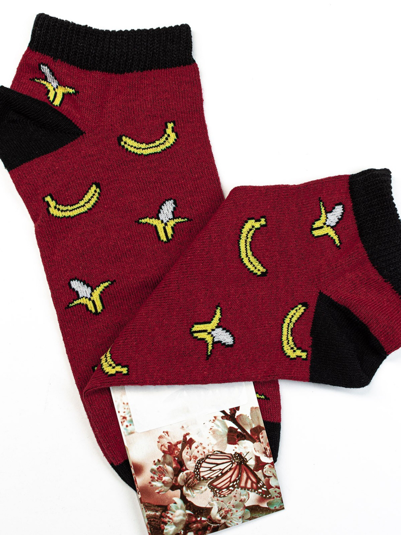 Шкарпетки та гольфи ISSA Plus модель NS-96_red Фото