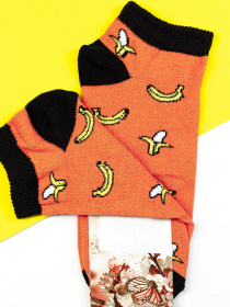 Носки и гольфы ISSA Plus модель NS-96_orange Фото