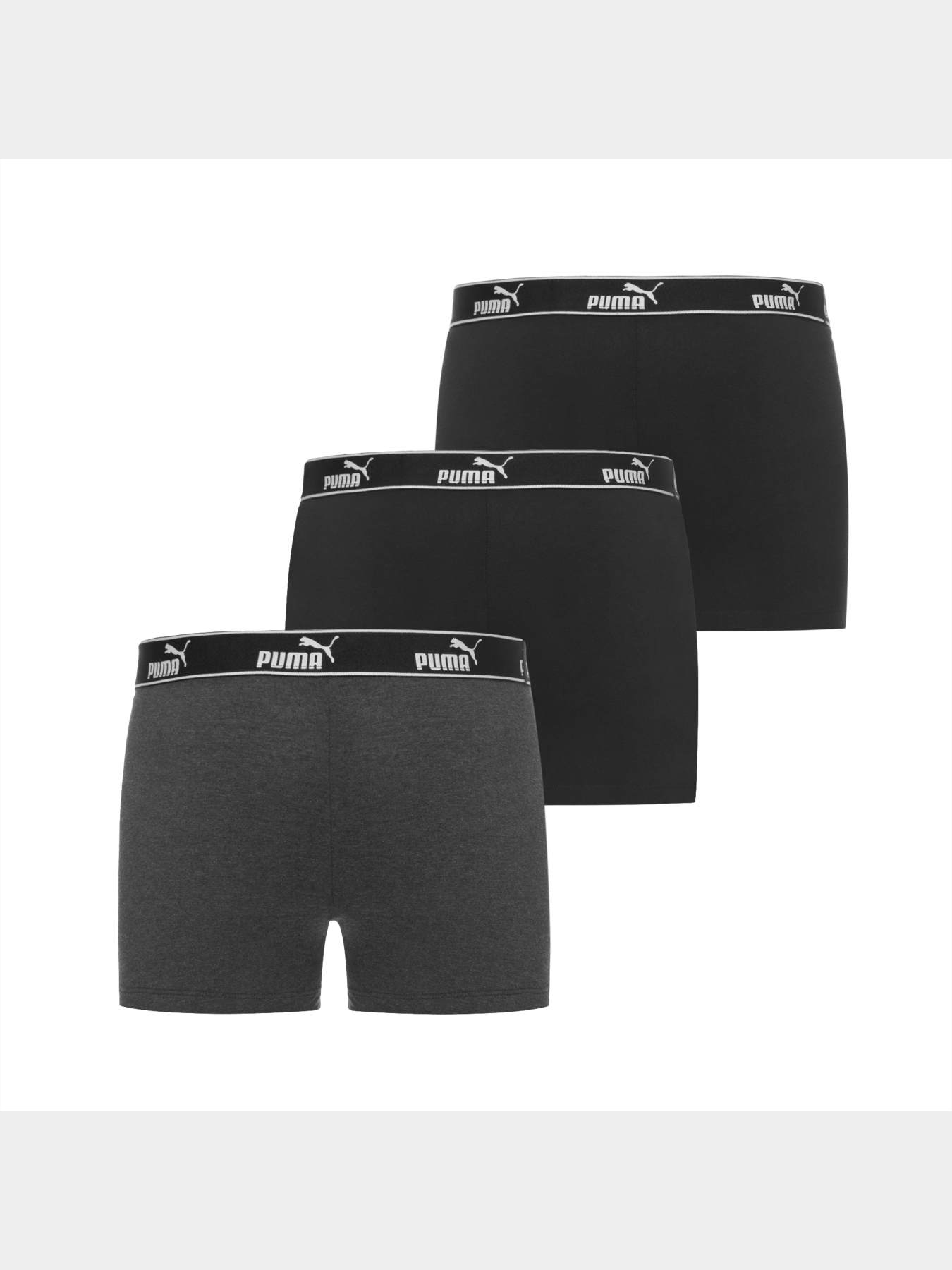 Трусы PUMA Basic Trunk 3p модель 907574 Фото