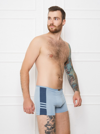 Труси ISSA Plus модель GN5-108_lightblue — фото - INTERTOP