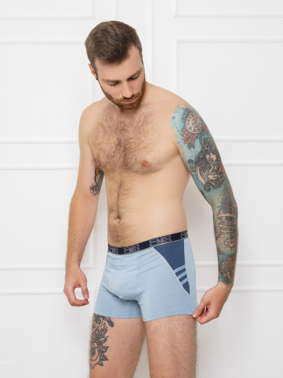 Труси ISSA Plus модель GN5-109_lightblue - фото