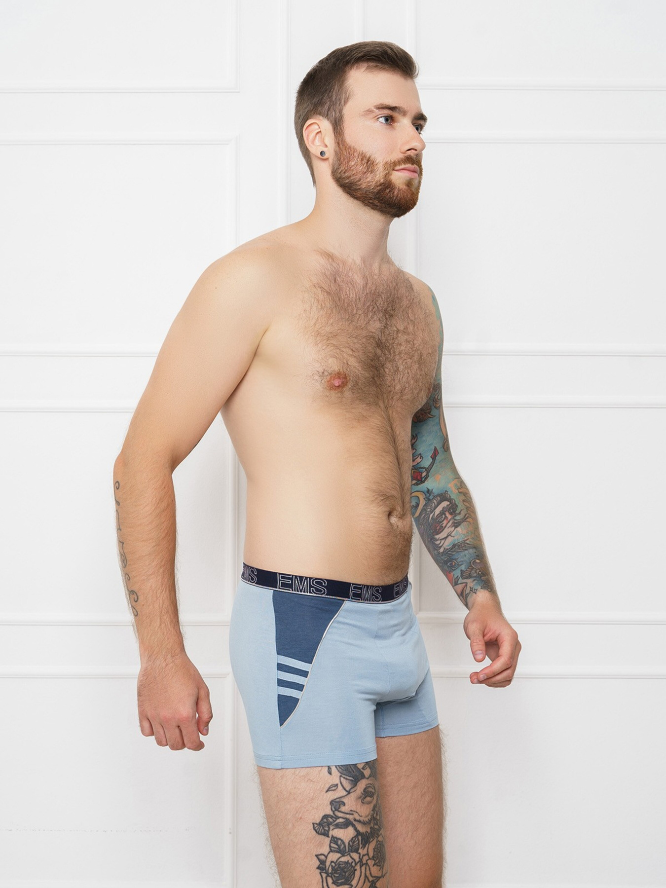 Трусы ISSA Plus модель GN5-109_lightblue Трусы ISSA Plus модель GN5-109_lightblue Фото