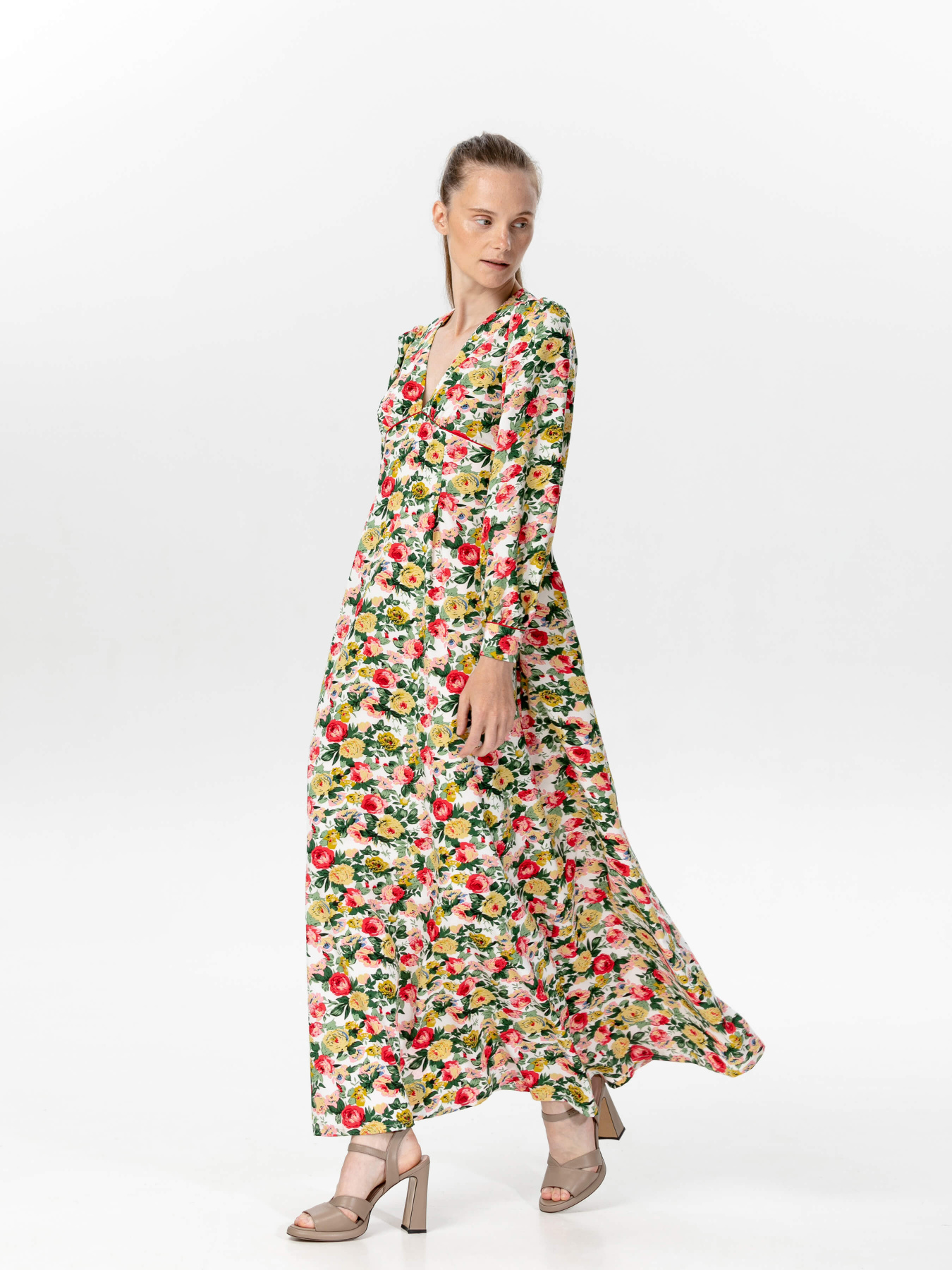 Платье макси A LOT модель 100534 Фото