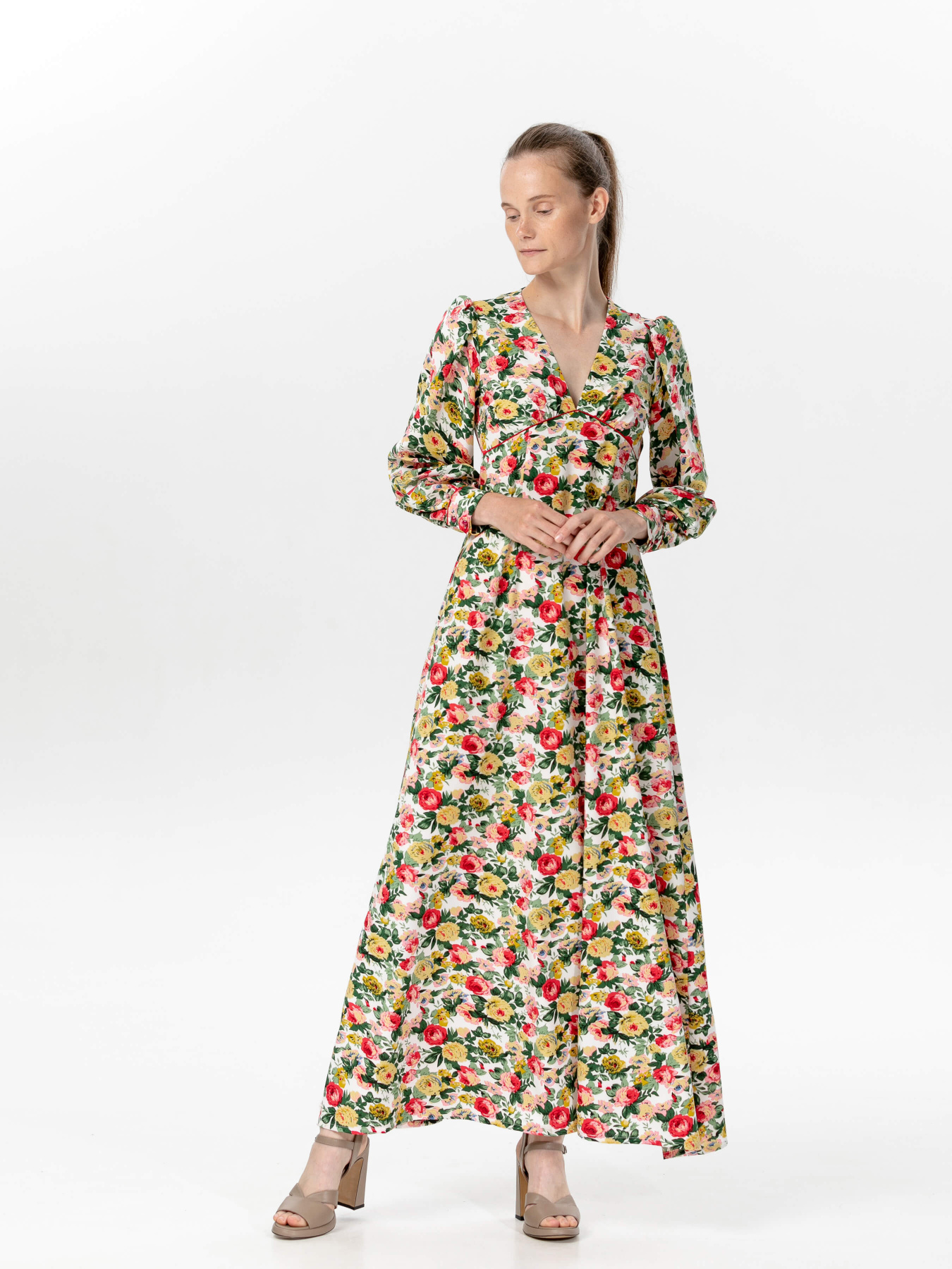 Платье макси A LOT модель 100534 Фото