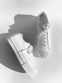 Кеди низькі EVIE модель 994-4K-White Фото