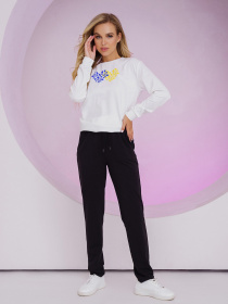 Штаны спортивные ISSA Plus модель 11503_cherny Фото