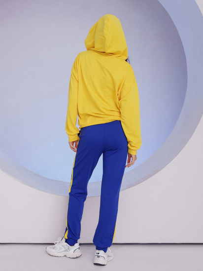 Спортивний костюм ISSA Plus модель 12217_yellowblue — фото 3 - INTERTOP