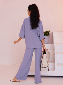 Повседневный костюм ISSA Plus модель 13467_grey Фото