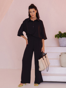 Костюм ISSA Plus модель 13467_cherny Фото