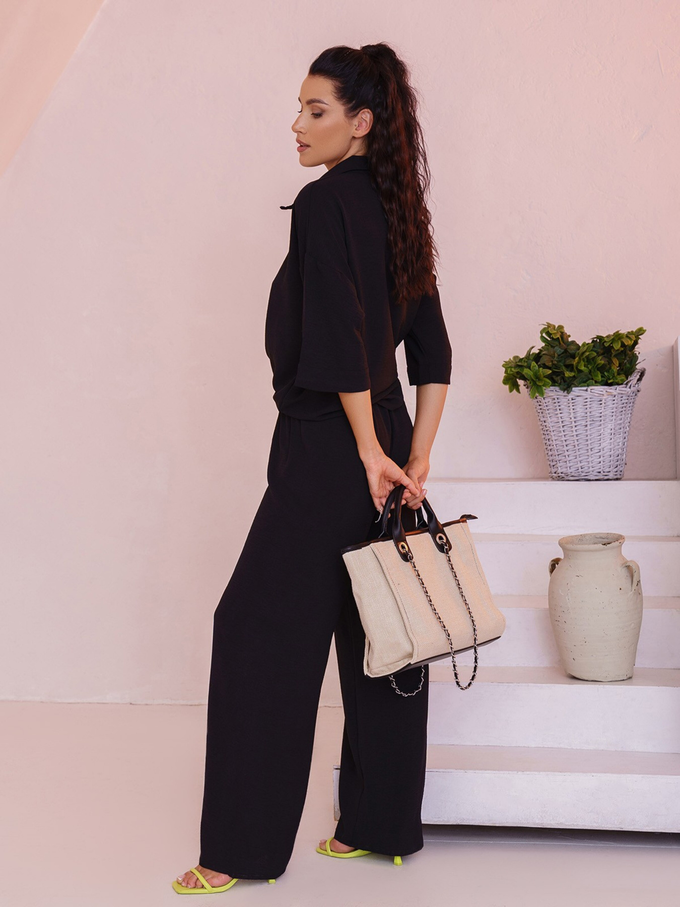 Повсякденний костюм ISSA Plus модель 13467_cherny Фото